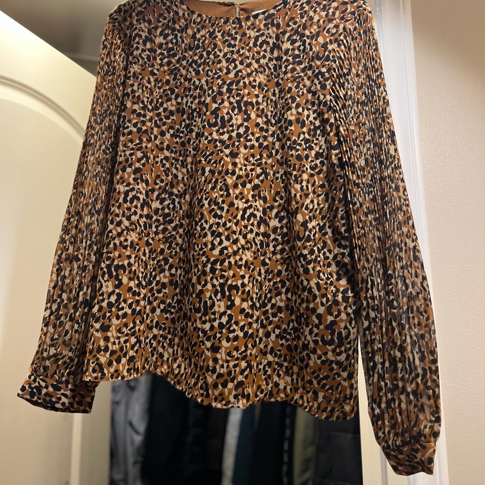 Leopard Blouse